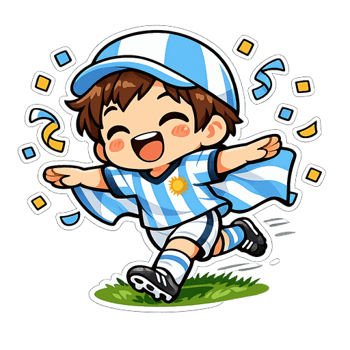 Argentina football sticker 6