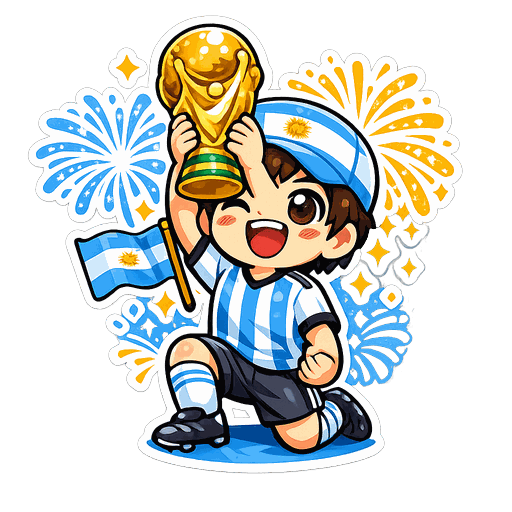 Argentina football sticker 8