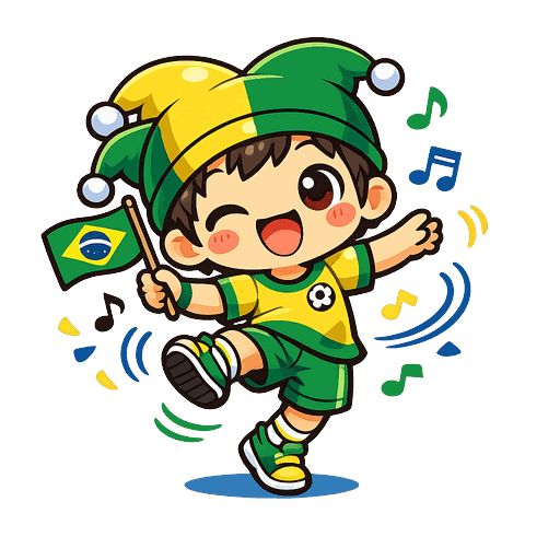Brazil football sticker 3