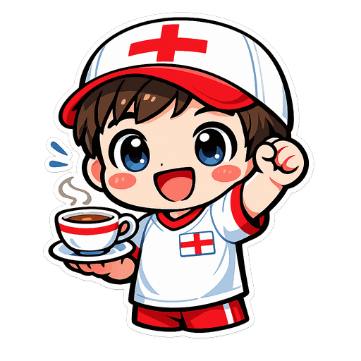 England football fan sticker
