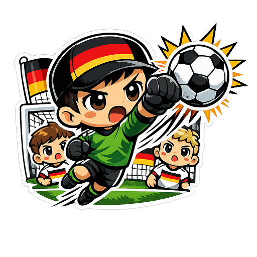 Germany football sticker 4