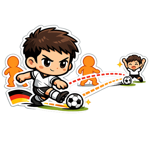 Germany football sticker 5