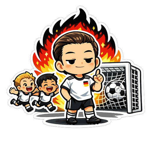 Germany football sticker 7