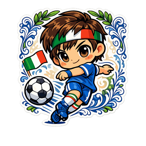 Italy football sticker 4