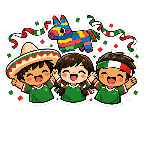 Mexico football sticker 7