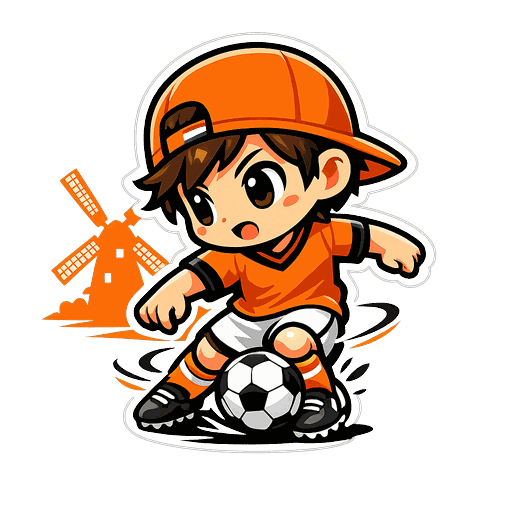 Netherlands football sticker 2