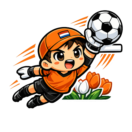 Netherlands football sticker 3
