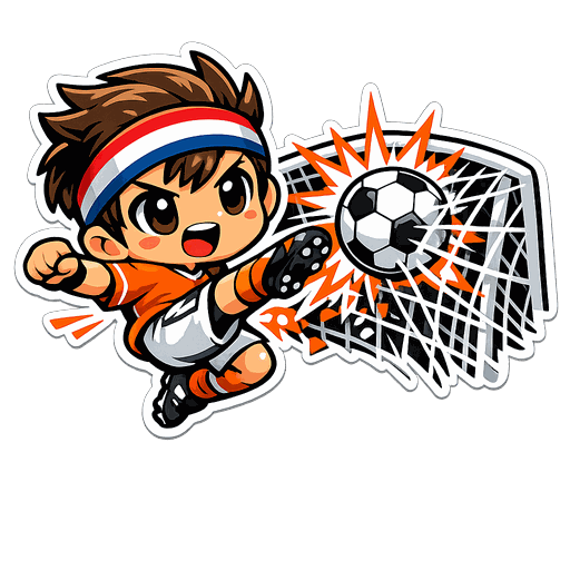 Netherlands football sticker 4