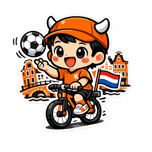 Netherlands football sticker 5