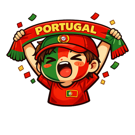 Portugal football sticker 5