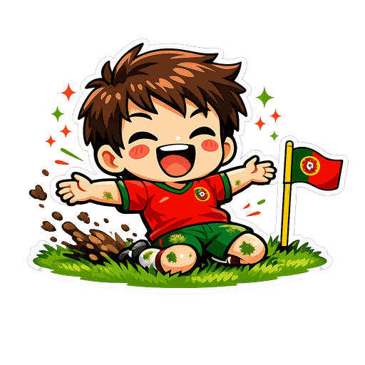 Portugal football sticker 7