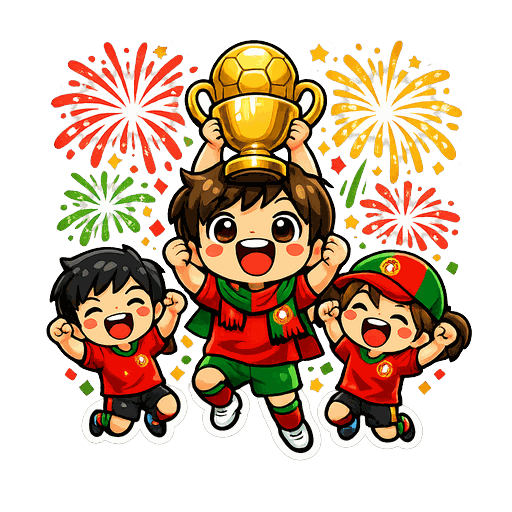 Portugal football sticker 8