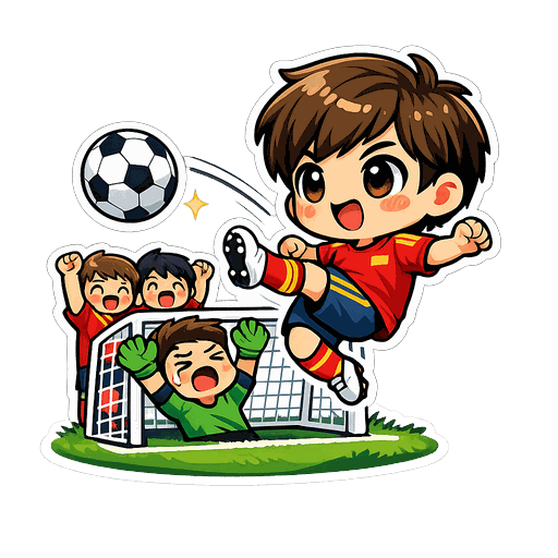 Spain football sticker 5