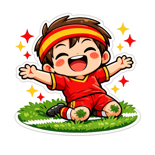 Spain football sticker 6
